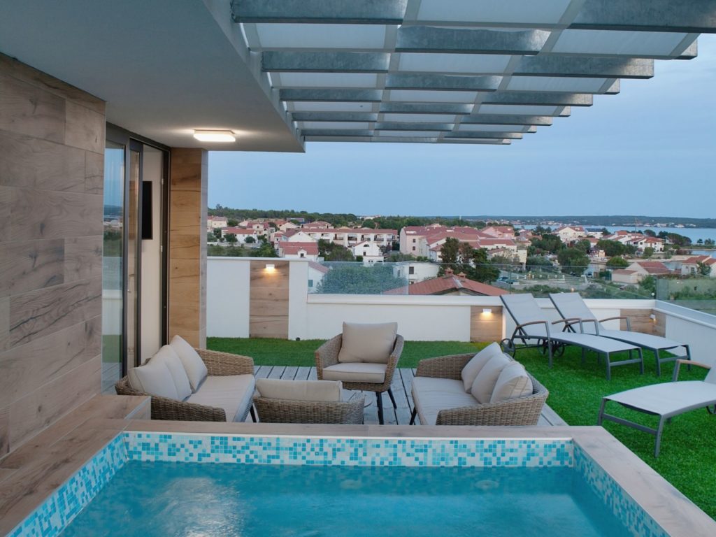 Moderné apartmány dovolenka v Chorvátsku